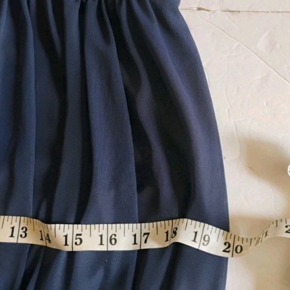 ALFRED SUNG Deep Blue Maxi Dress - Picture 9 of 12